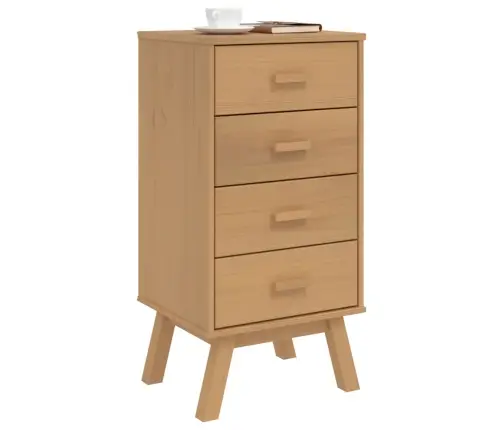 Öökapp "Olden", Pruun, Männipuit