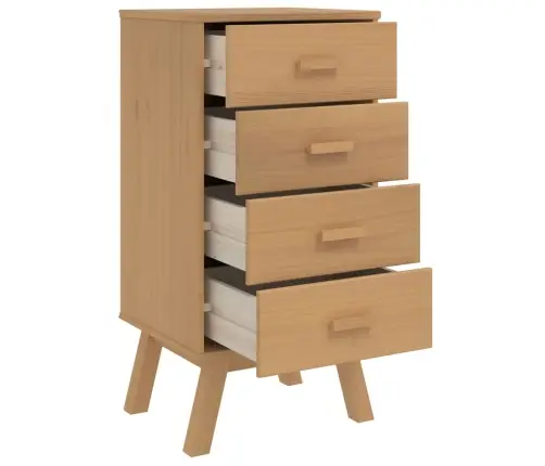 Öökapp "Olden", Pruun, Männipuit