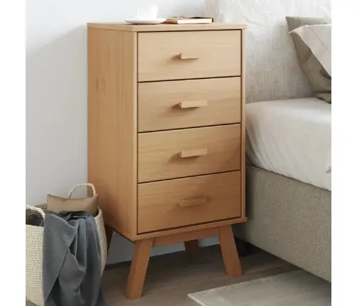 Öökapp "Olden", Pruun, Männipuit