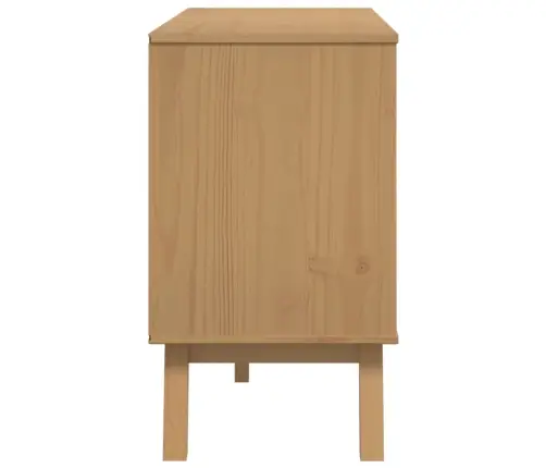 Šoninė Spintelė Olden, Pilka/Ruda, 114X43X73,5cm Pušis