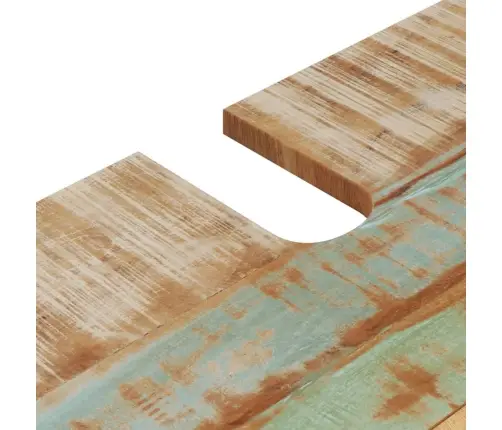 2-Osaline Vannitoamööbli Komplekt, Taastatud Puit