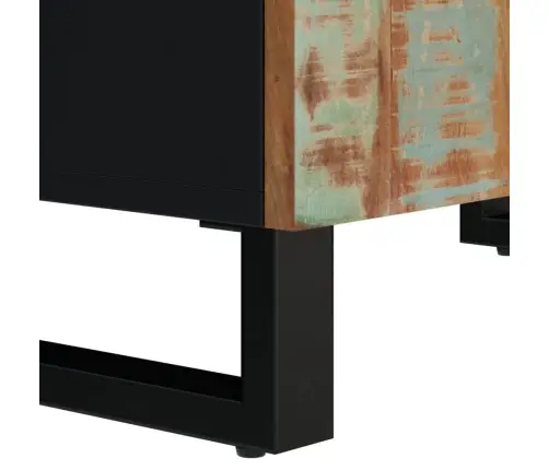 2-Osaline Vannitoamööbli Komplekt, Taastatud Puit