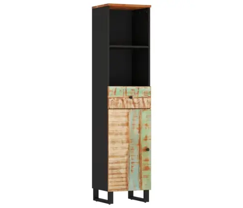 3-Daļīgs Vannasistabas Mēbeļu Komplekts, Pārstrādāts Masīvkoks Vidaxl