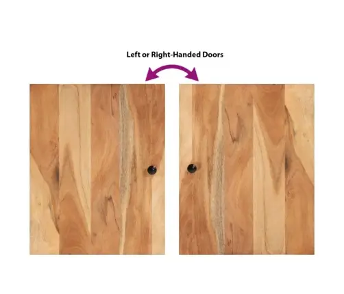 4-Osaline Vannitoamööbli Komplekt, Akaatsia