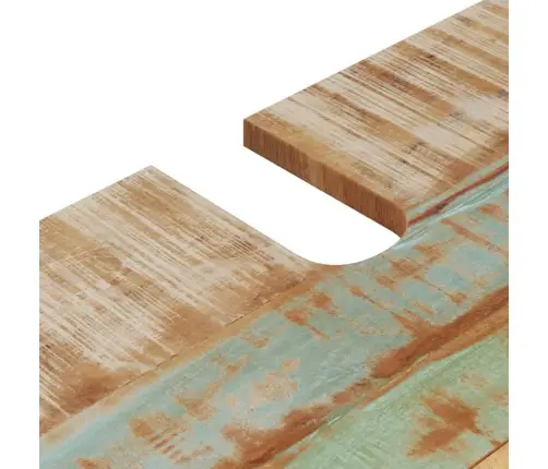 4-Osaline Vannitoamööbli Komplekt, Taastatud Puit