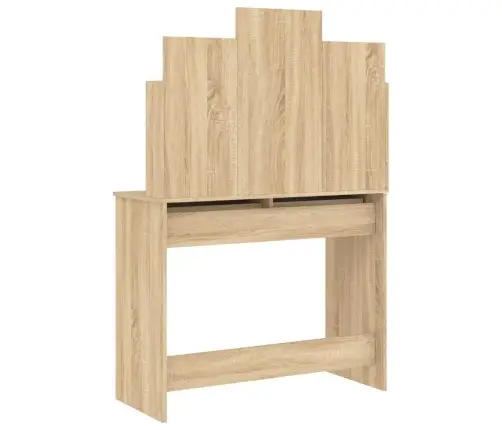 Peegliga Tualettlaud, Sonoma Tamm, 96 X 39 X 142 Cm