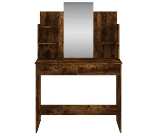 Spoguļgaldiņš, Koka Krāsa, 96X39X142 Cm Vidaxl