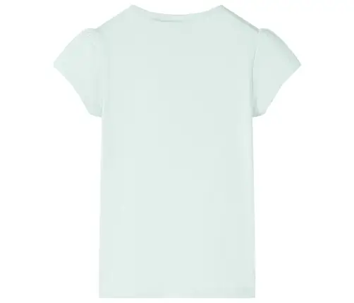 Vaikiški Marškinėliai, Šviesiai Mėtinės Spalvos, 128 Dydžio