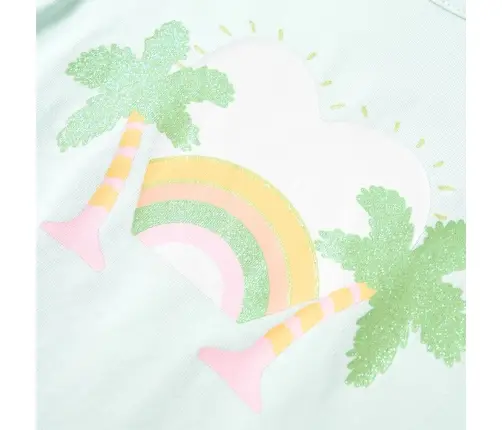 Laste T-Särk, Hele Mündiroheline, 140