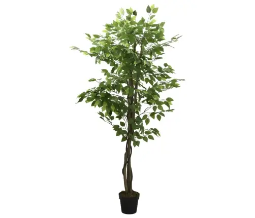 Dirbtinis Fikusas, Žalios Spalvos, 180 cm 1008 Lapai