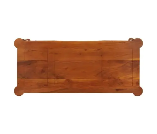 Sahtlitega Kirjutuslaud, 110 X 50 X 76 cm Akaatsiapuit