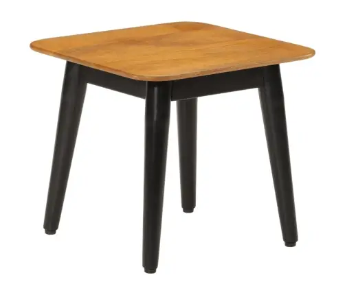 Kafijas Galdiņš, 45X45X40 Cm, Akācijas Masīvkoks Un Dzelzs Vidaxl