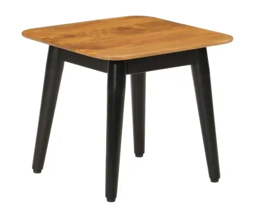 Kafijas Galdiņš, 45X45X40 Cm, Akācijas Masīvkoks Un Dzelzs Vidaxl