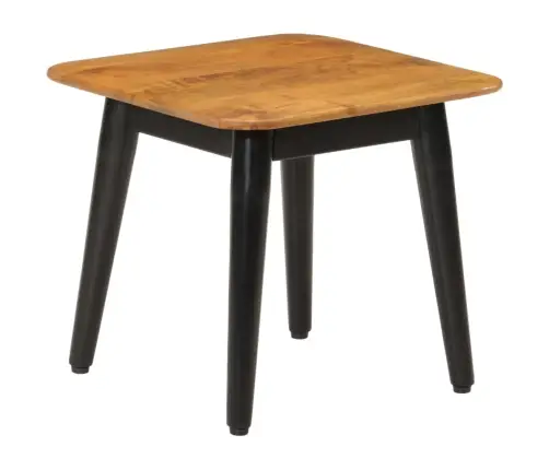 Kafijas Galdiņš, 45X45X40 Cm, Akācijas Masīvkoks Un Dzelzs Vidaxl