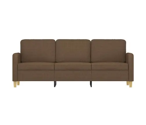 Trīsvietīgs Dīvāns, Brūns Audums, 180 Cm Vidaxl