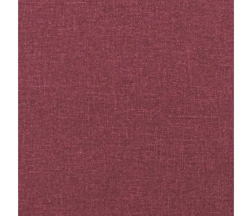Trīsvietīgs Dīvāns, Vīnsarkans Audums, 180 Cm Vidaxl