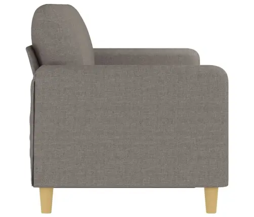 Trīsvietīgs Dīvāns, Pelēkbrūns Audums, 180 Cm Vidaxl