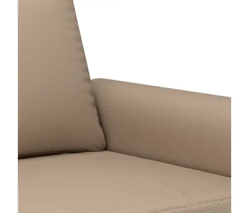 Krėslas, Kapučino Spalvos, 60cm Dirbtinė Oda