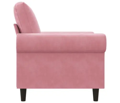 Atpūtas Krēsls, Rozā, 60 Cm, Samts Vidaxl