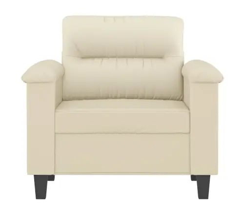 Atpūtas Krēsls, Krēmkrāsas, 60 Cm, Mākslīgā Āda Vidaxl