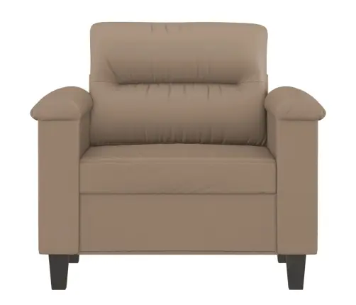 Atpūtas Krēsls, 60 Cm, Kapučīno Krāsas Mākslīgā Āda Vidaxl