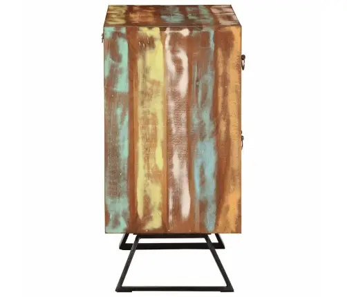 Kummut, Mitmevärviline, 70X35X70 cm Taastatud Puit