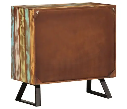 Kummut, Mitmevärviline, 70X35X70 cm Taastatud Puit