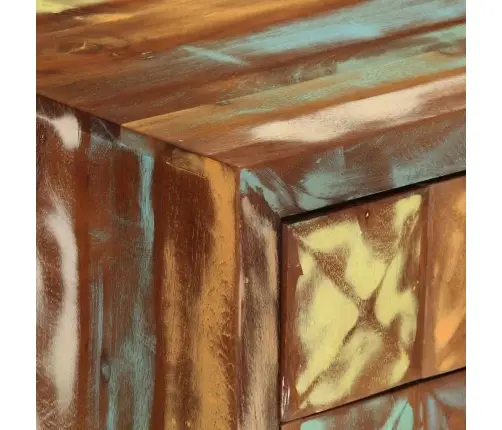 Kummut, Mitmevärviline, 70X35X70 cm Taastatud Puit