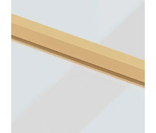 Iekšdurvis, 102,5X201,5 Cm, Zeltainas, Rūdīts Stikls, Alumīnijs Vidaxl