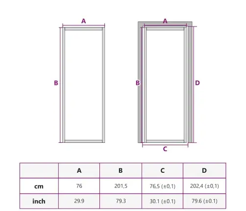 Iekšdurvis, 76X201,5 Cm, Zelta Krāsā, Rūdīts Stikls, Alumīnijs Vidaxl