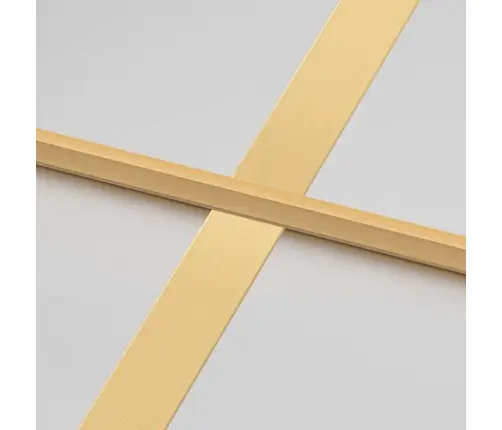 Õhuke Siseuks, Kuldne, 83X201,5 Cm Karastatud Klaas, Alumiinium