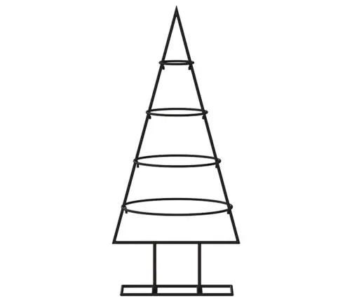 Ziemassvētku Eglīte, Metāls, Melna, 60 Cm Vidaxl Ziemassvētku Eglīte, Metāls, Melna, 60 Cm Vidaxl