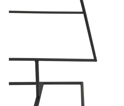 Ziemassvētku Eglīte, Metāls, Melna, 90 Cm Vidaxl