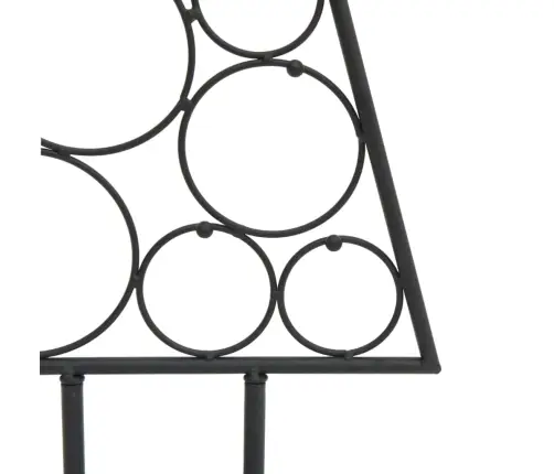 Metalinė Kalėdų Eglutė, Juodos Spalvos, 60 Cm