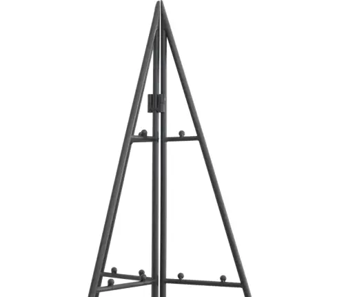 Metallist Kunstkuusk Kaunistuseks, Must, 180 Cm
