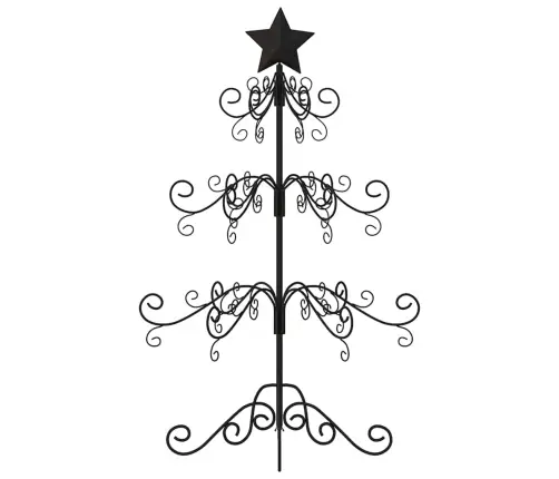 Metallist Kunstkuusk Kaunistuseks, Must, 90 Cm Metallist Kunstkuusk Kaunistuseks, Must, 90 Cm