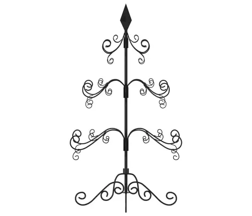 Metallist Kunstkuusk Kaunistuseks, Must, 90 Cm Metallist Kunstkuusk Kaunistuseks, Must, 90 Cm