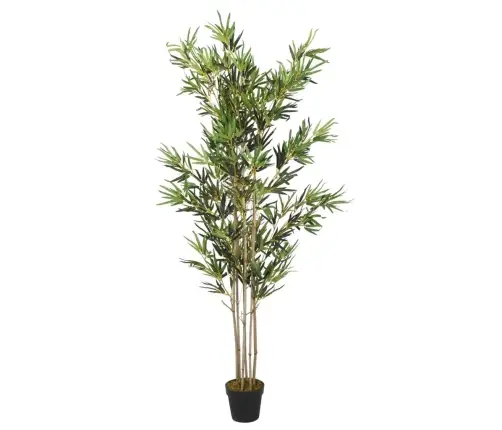 Dirbtinis Bambukas, Žalios Spalvos, 200cm 1380 Lapų