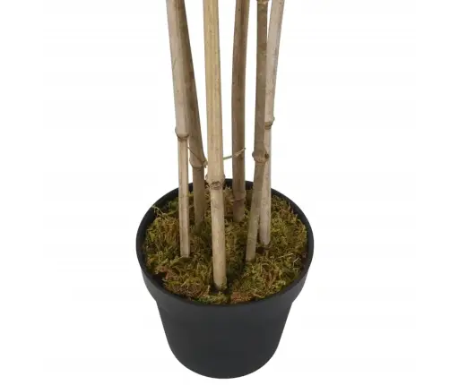Dirbtinis Bambukas, Žalios Spalvos, 200cm 1380 Lapų