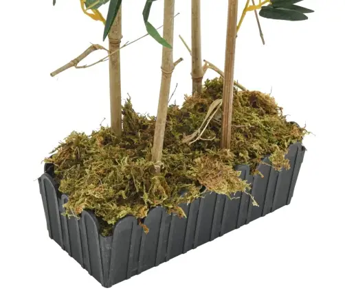 Mākslīgais Bambuss, 552 Lapas, 120 Cm, Zaļš Vidaxl