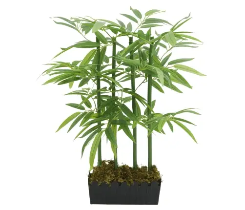 Dirbtinis Bambukas, Žalios Spalvos, 80cm 240 Lapai