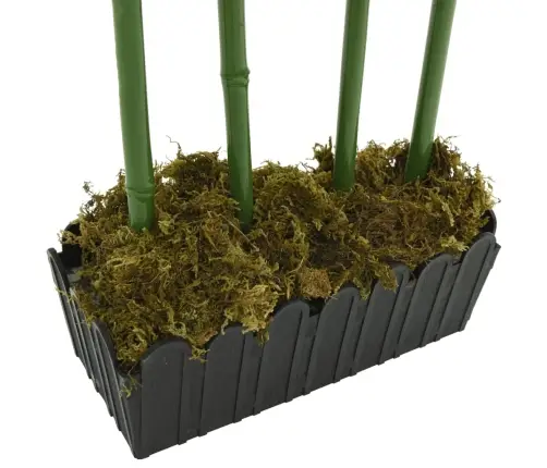 Dirbtinis Bambukas, Žalios Spalvos, 80cm 240 Lapai
