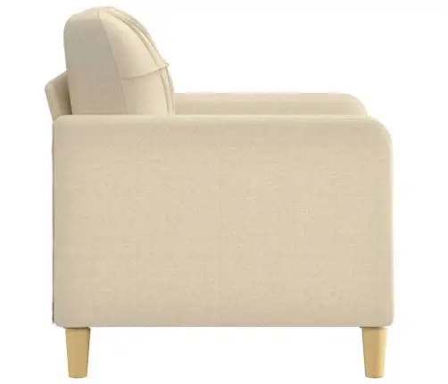 Atpūtas Krēsls, Krēmkrāsas, 60 Cm, Audums Vidaxl