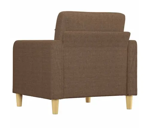 Atpūtas Krēsls, 60 Cm, Brūns Audums Vidaxl