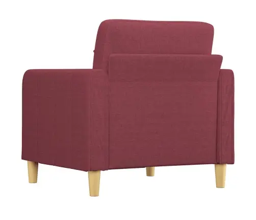 Atpūtas Krēsls, 60 Cm, Vīnsarkans Audums Vidaxl