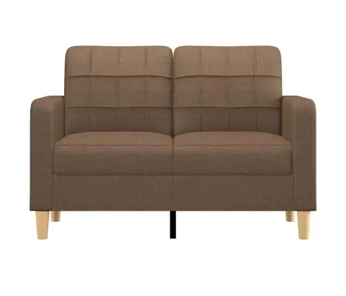 2-Kohaline Diivan, Pruun, 120 cm Kangas