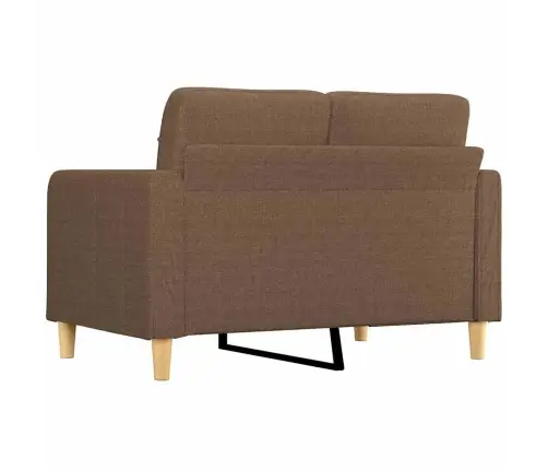 2-Kohaline Diivan, Pruun, 120 cm Kangas