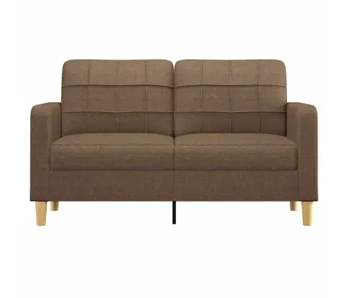Dvivietė Sofa, Rudos Spalvos, 140cm Audinys