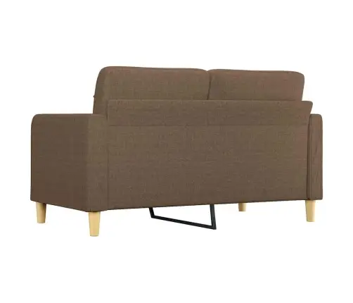 Dvivietė Sofa, Rudos Spalvos, 140cm Audinys