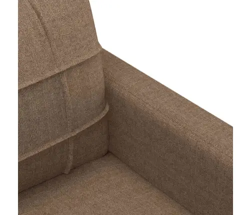 Dvivietė Sofa, Rudos Spalvos, 140cm Audinys